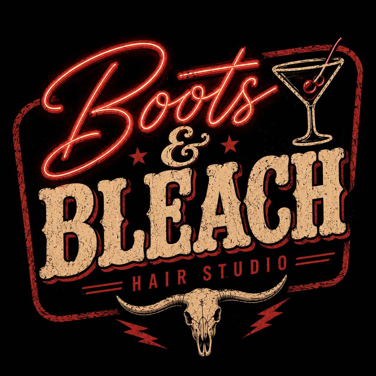 Boots & Bleach Hair Studio logo